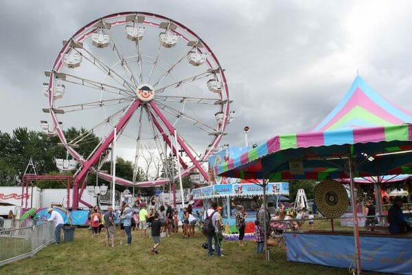 Midway at Sutton Fair and Horse Show 2019